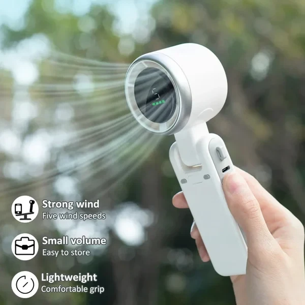 Mini ventilador turbo Pocket Breeze 3 en 1
