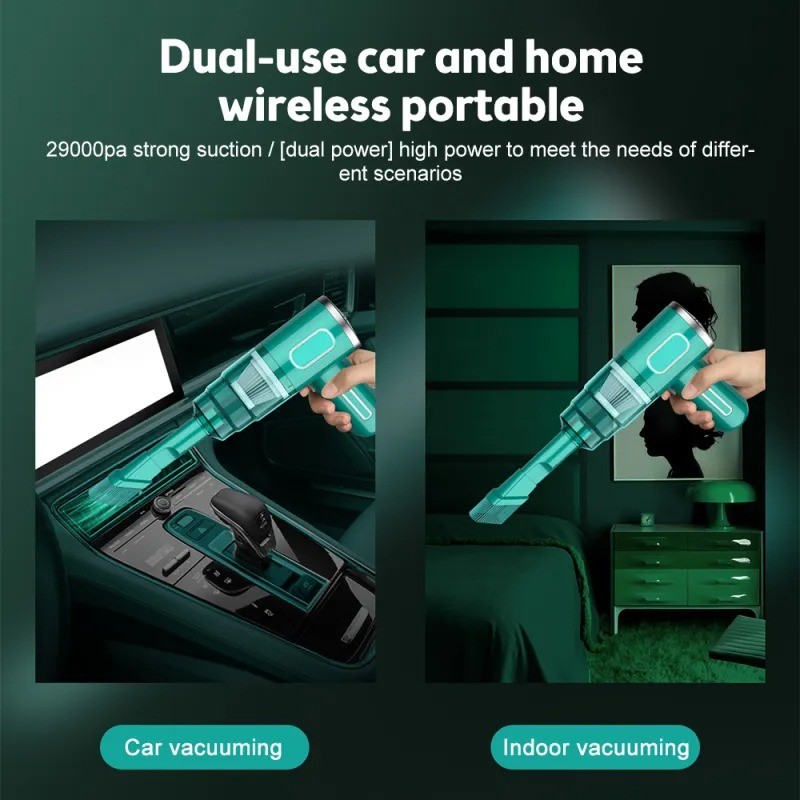 Aspiradora portátil de mano para coche