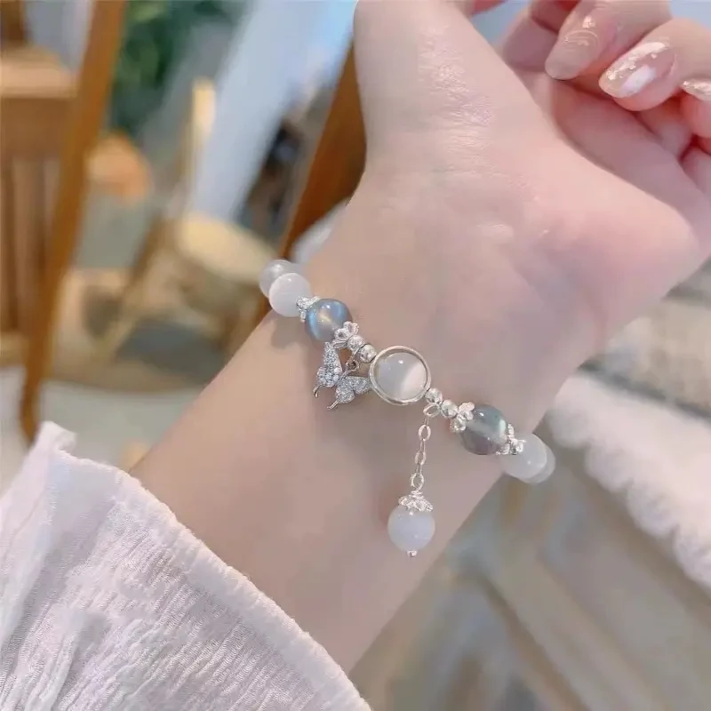 Pulsera con dije de perla Serenity
