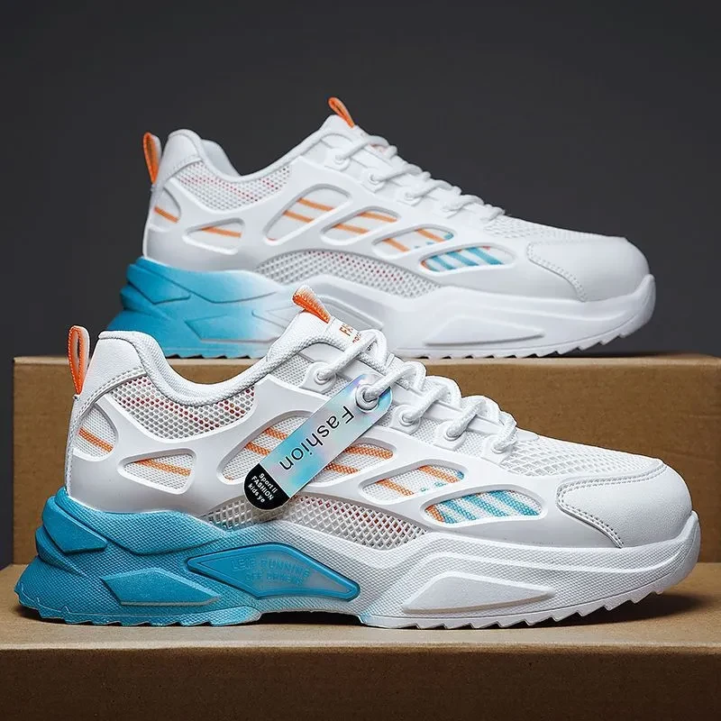 Nuevos zapatos de malla transpirable para hombre