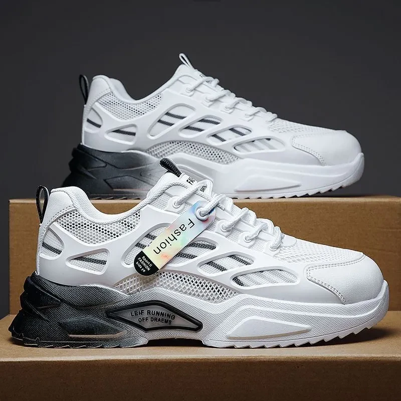 Nuevos zapatos de malla transpirable para hombre