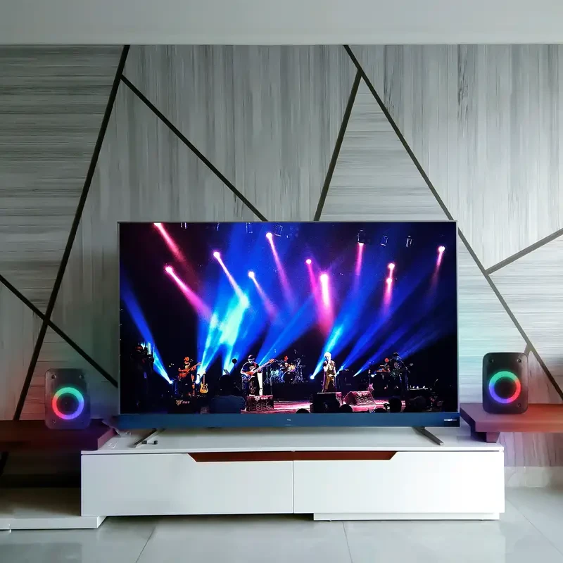 Altavoz portátil inalámbrico recargable con woofer de 4 pulgadas