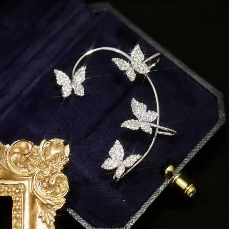 Joyería de moda con clip y gancho para la oreja de mariposa