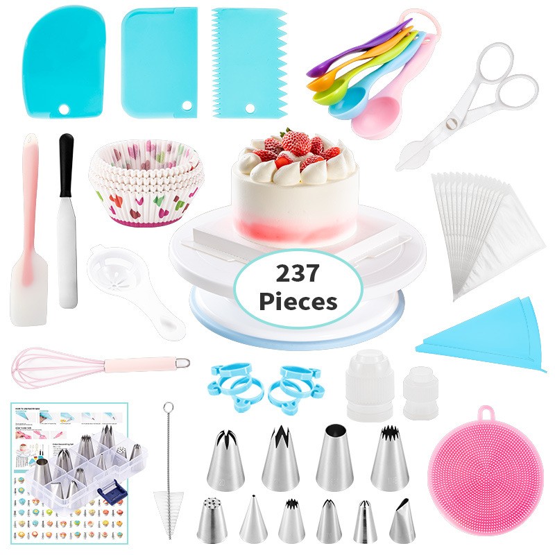 Juegos de herramientas premium para decoración de pasteles