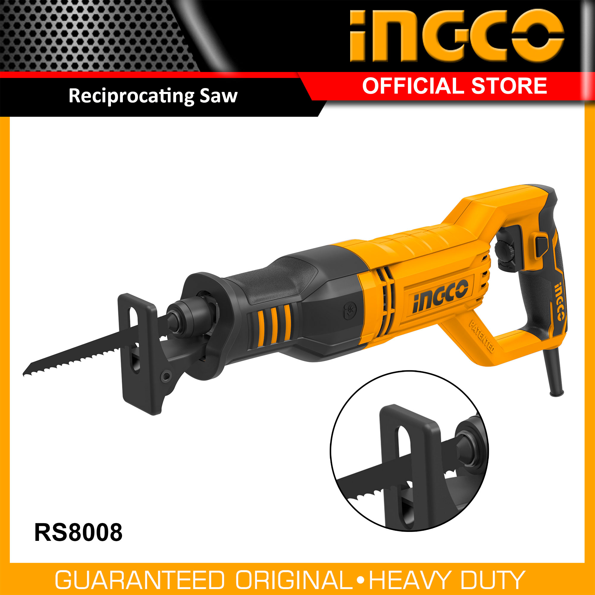 Sierras recíprocas de 750 W