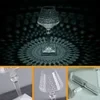 Lámpara de mesa de cristal