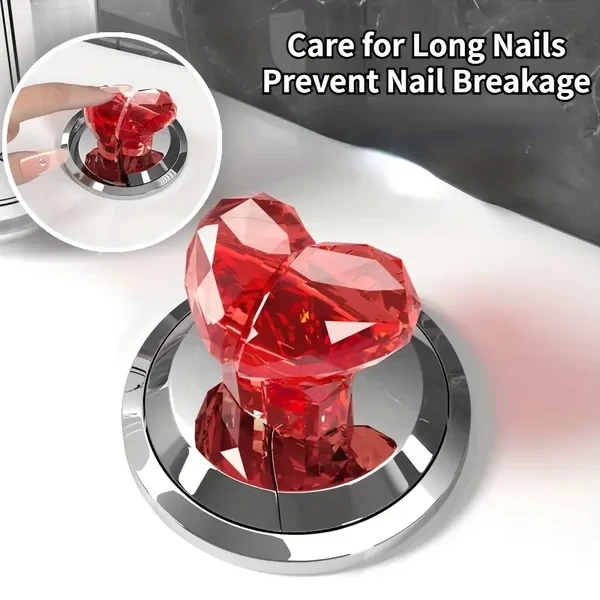 Botón de corazón de inodoro