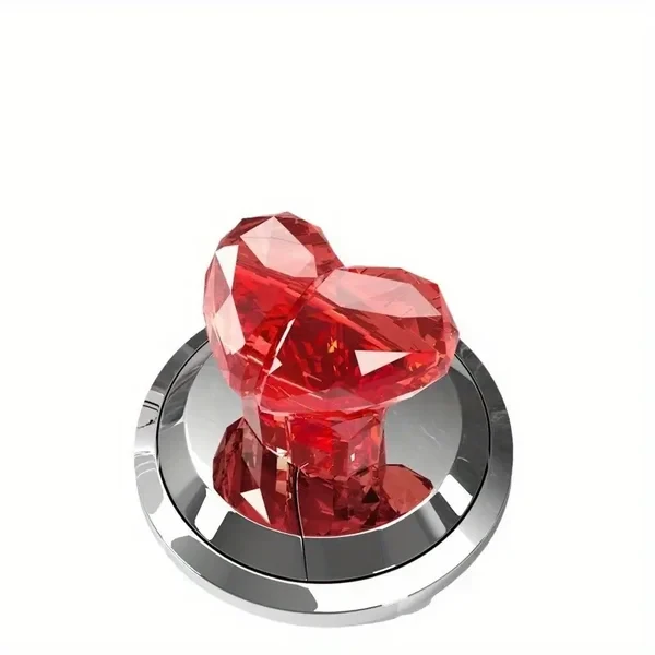 Botón de corazón de inodoro