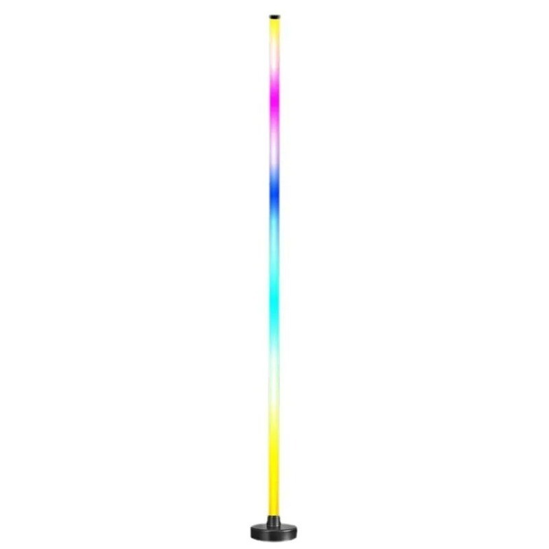 Lámpara de pie RGB inteligente con sincronización musical: iluminación ambiental moderna