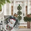 Bola inflable de PVC decorada para Navidad al aire libre