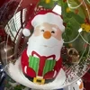 Bola inflable de PVC decorada para Navidad al aire libre