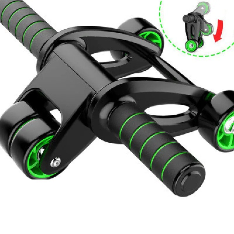 Rodillo abdominal plegable - Equipo de fitness para el hogar