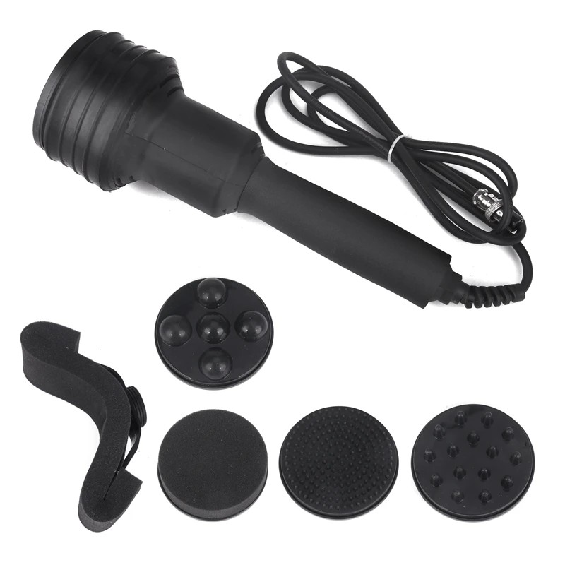 Masajeador de celulitis por vibración portátil 5 en 1 Fitness G5: máquina adelgazante y eliminadora de grasa
