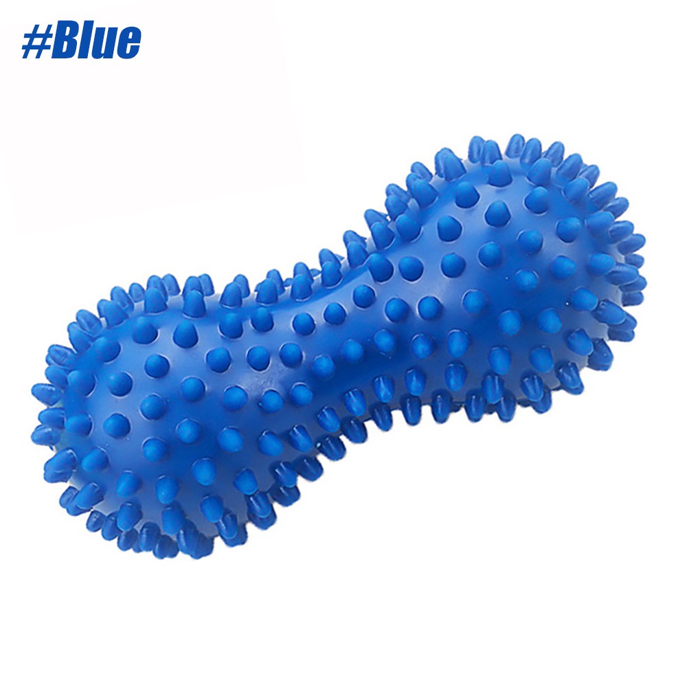 Pelota de masaje de cacahuete - Rodillo de lacrosse doble para masaje muscular de tejido profundo y liberación miofascial