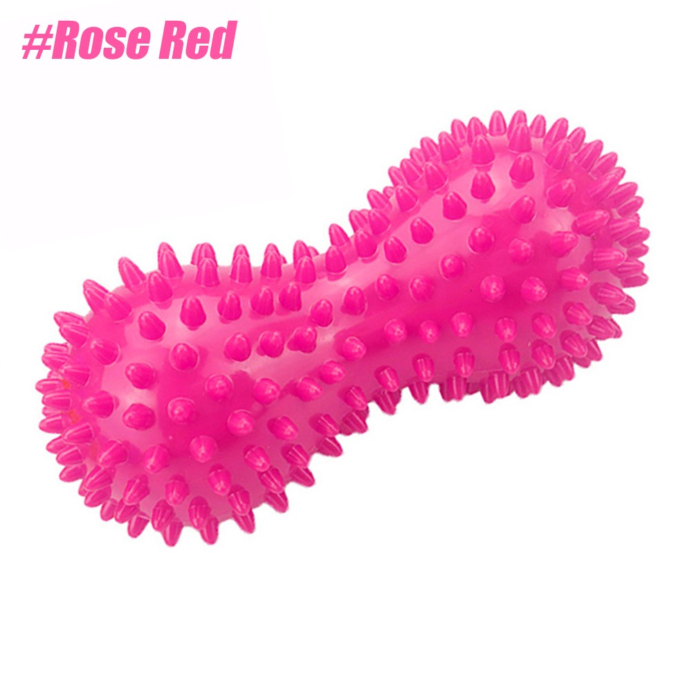 Pelota de masaje de cacahuete - Rodillo de lacrosse doble para masaje muscular de tejido profundo y liberación miofascial