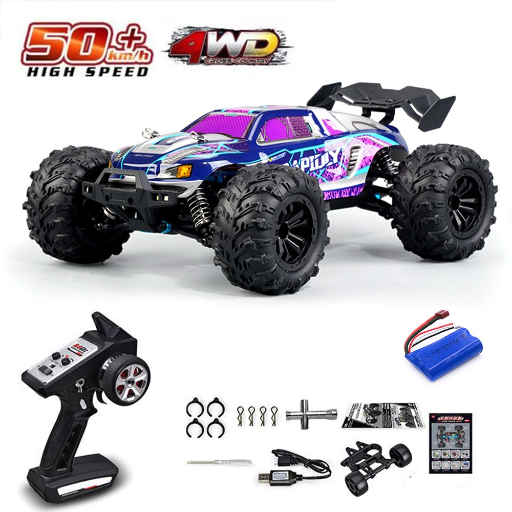 Vehículo todoterreno RC 4x4 - Monster Truck 4x4 sin escobillas de alta velocidad de 70 km/h