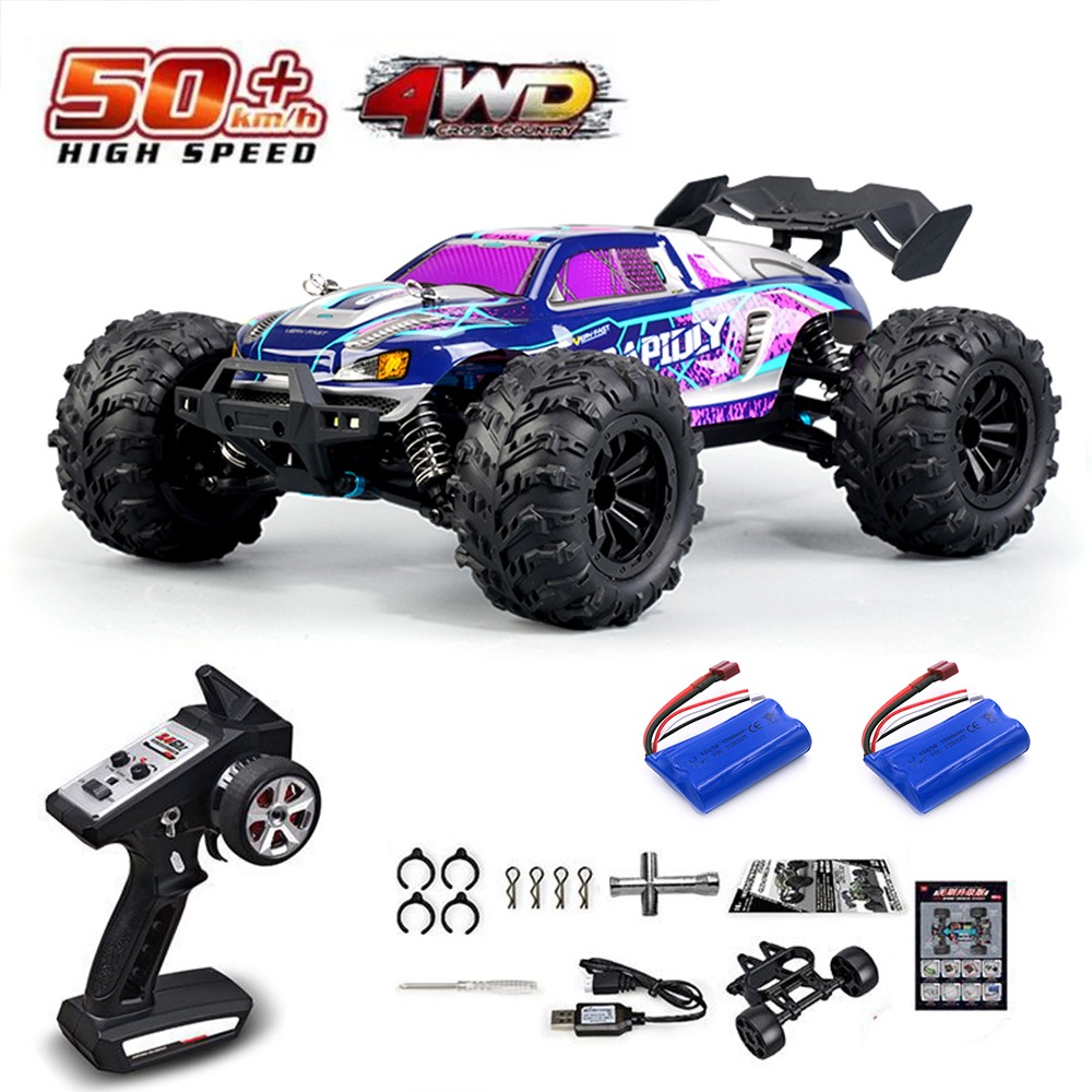 Vehículo todoterreno RC 4x4 - Monster Truck 4x4 sin escobillas de alta velocidad de 70 km/h