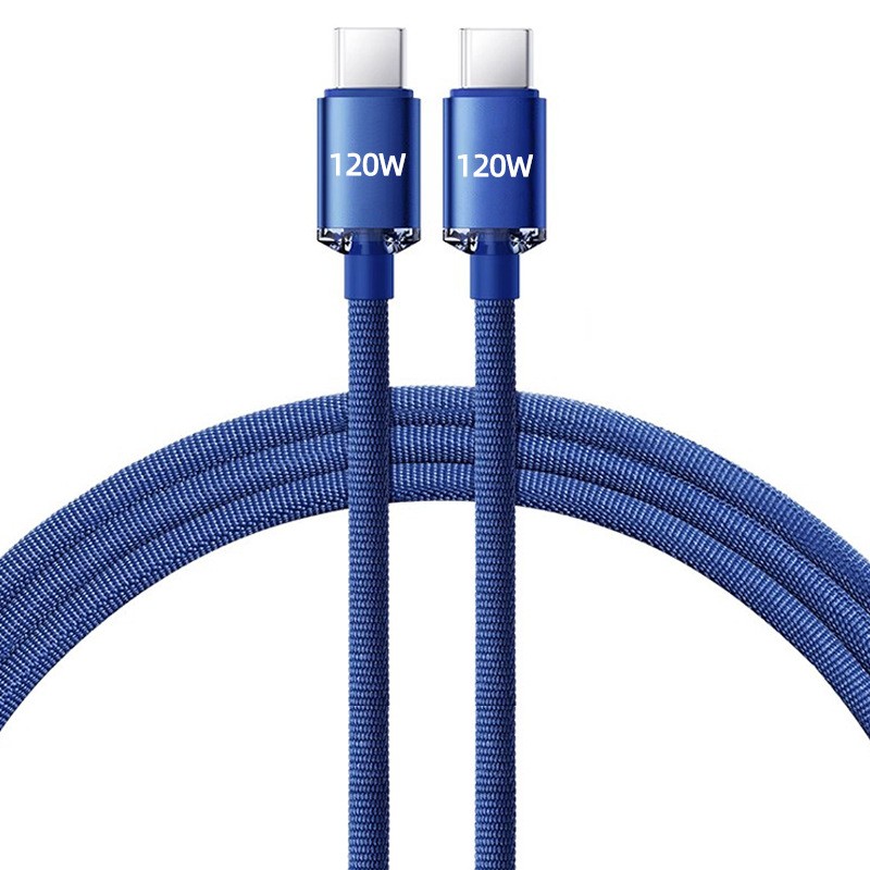 Cable de carga rápida USB-C a Tipo C de 120 W - Cable de datos PD