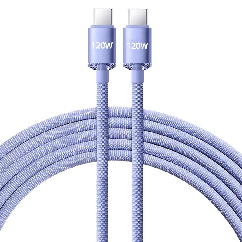 Cable de carga rápida USB-C a Tipo C de 120 W - Cable de datos PD