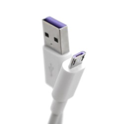 Cable micro USB y tipo C de carga rápida de 5 A - Cable de datos para teléfono móvil