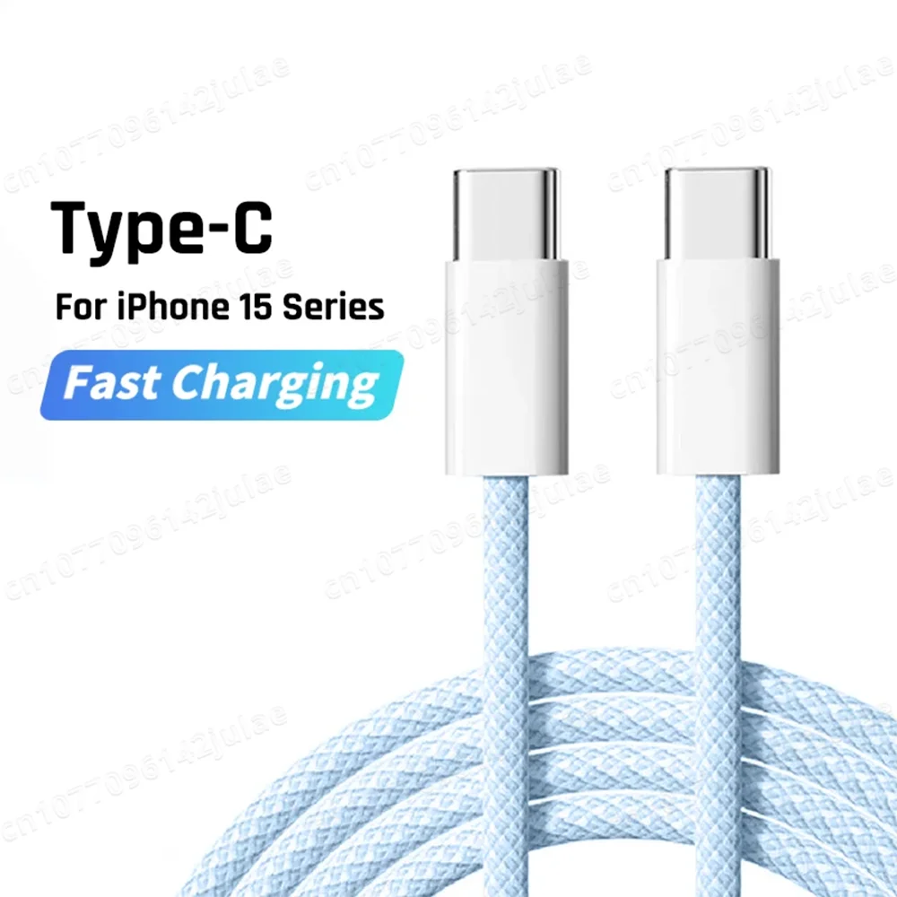 Cargador rápido PD original de 60 W - Cable USB-C a Tipo-C de 6 A