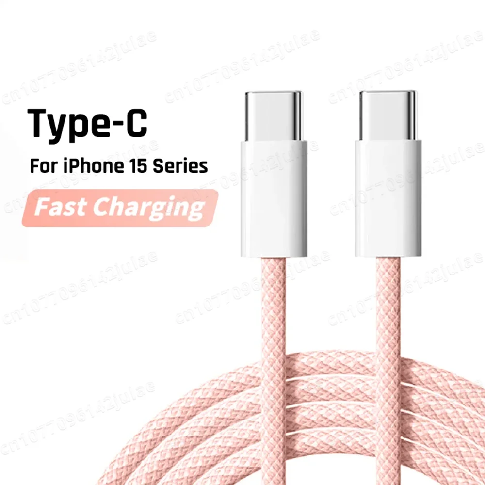 Cargador rápido PD original de 60 W - Cable USB-C a Tipo-C de 6 A