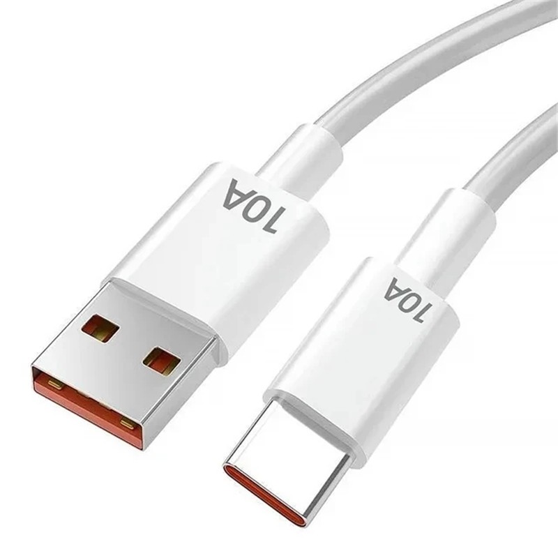 Cable de carga rápida tipo C de 120 W y 10 A: cable de datos de carga ultrarrápida
