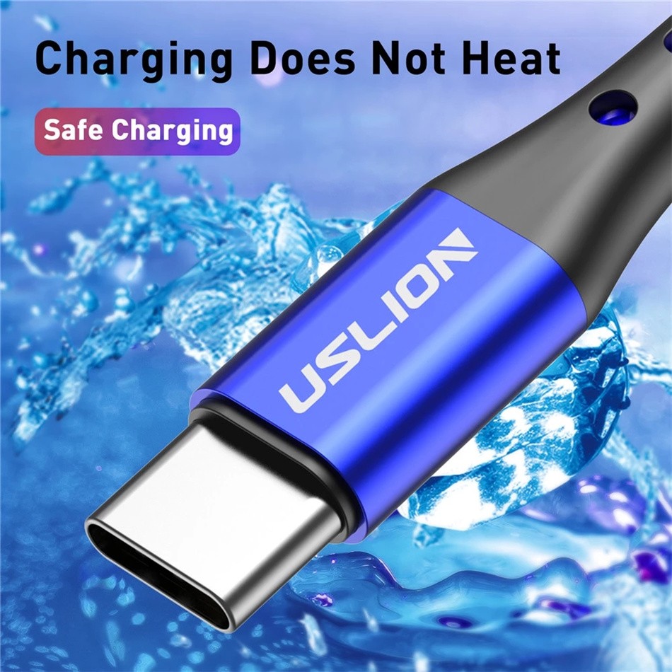 Cable de datos de carga rápida USB tipo C USLION 5A