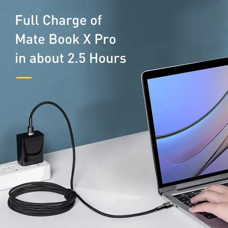 Cable USB-C a USB-C de carga rápida de 120 W PD