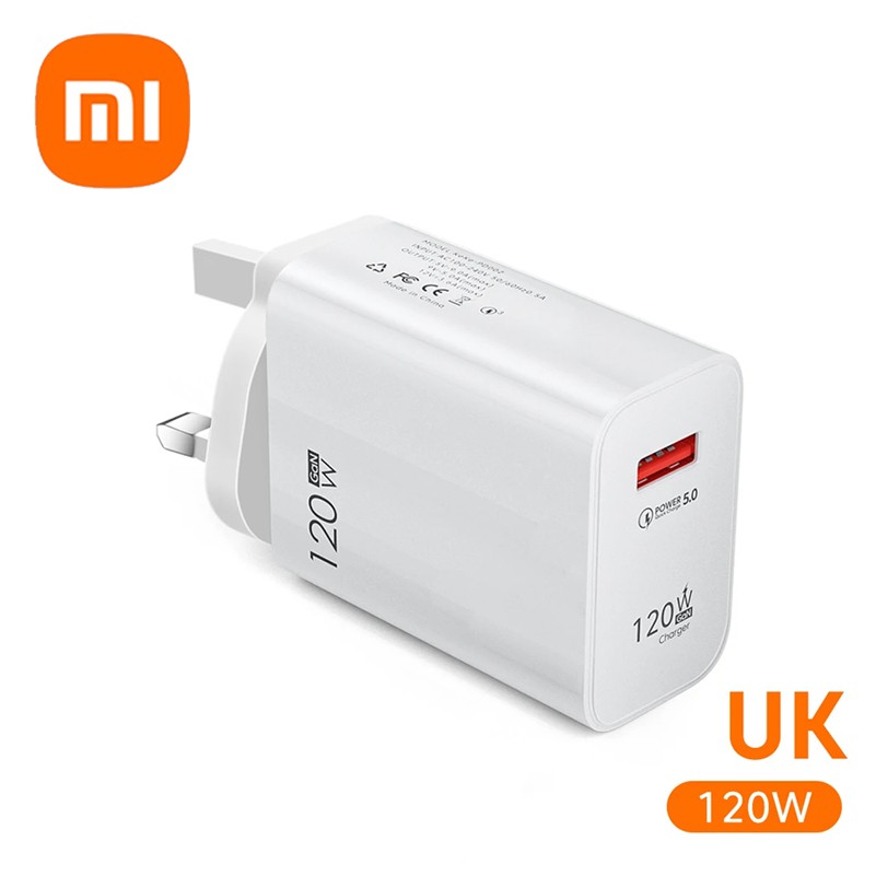 Cargador USB superrápido GaN Xiaomi de 67 W con cable tipo C de 6 A