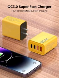 Cargador superrápido Xiaomi de 120 W - Adaptador USB tipo C de carga rápida 3.0