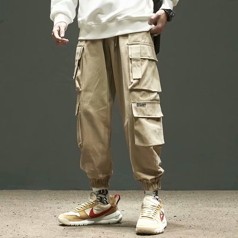 Pantalones de trabajo para hombre Pantalones deportivos holgados de tendencia
