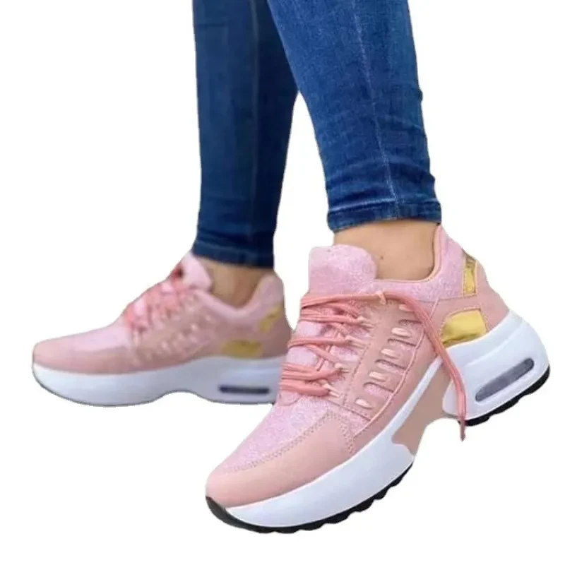 Zapatillas de running con cuña para mujer