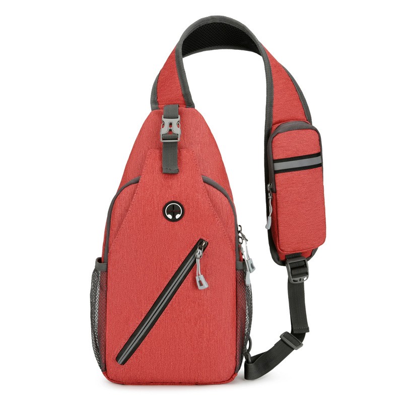 Bolso bandolera de lona multifuncional para hombre