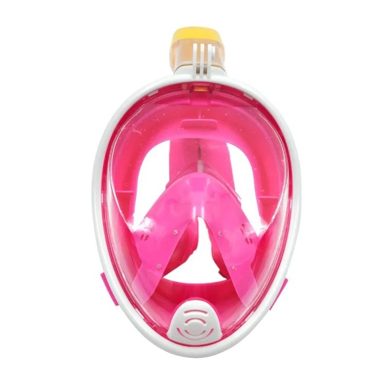 Máscara de snorkel facial completa para niños con equipo antivaho