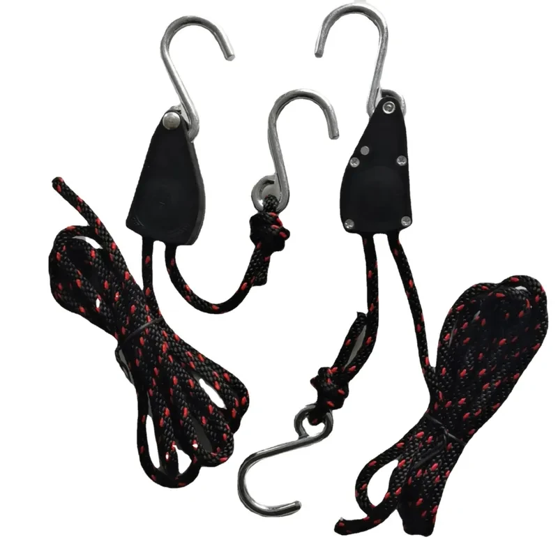 Polea de cuerda de camping ajustable