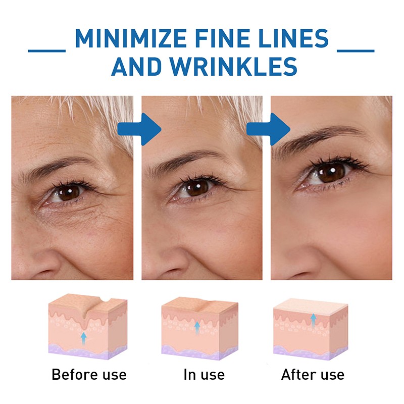Suero facial antiarrugas B5 con ácido hialurónico: antienvejecimiento, reafirmante y reafirmante.