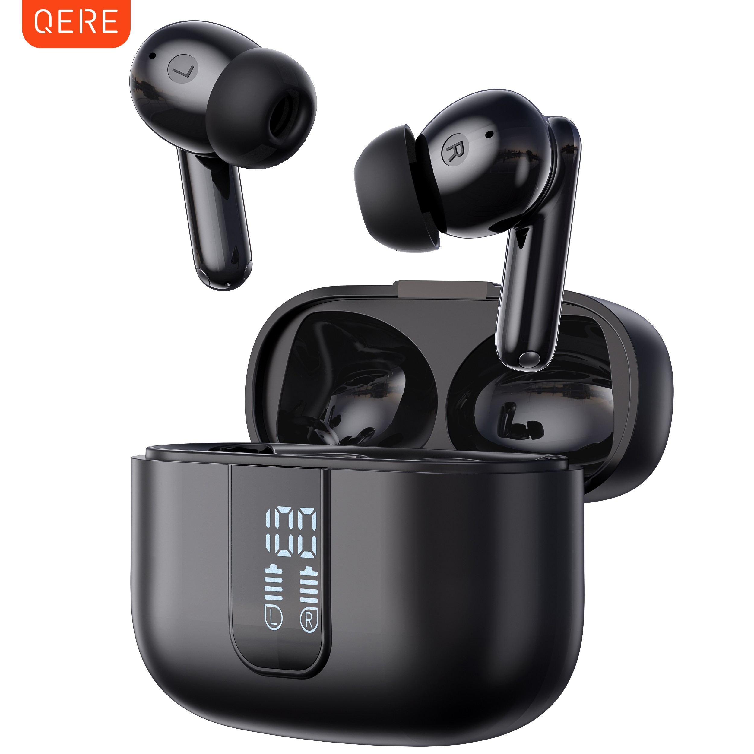Auriculares inalámbricos QERE E50 - Auriculares TWS Bluetooth 5.3