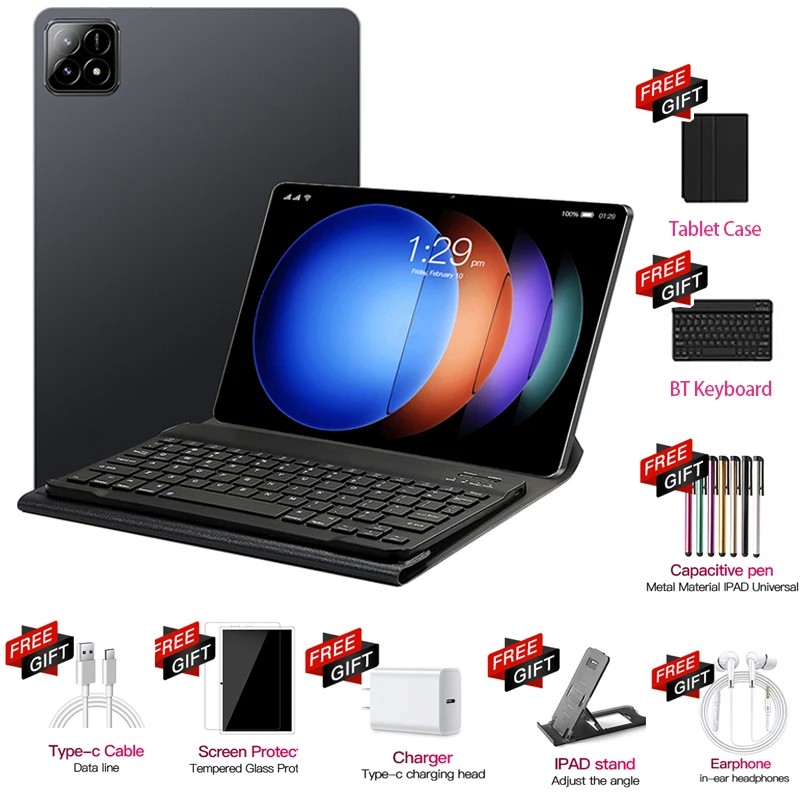 Tableta Pad 6S Pro: 11 pulgadas, HD 4K, Android 13, 5G, doble SIM