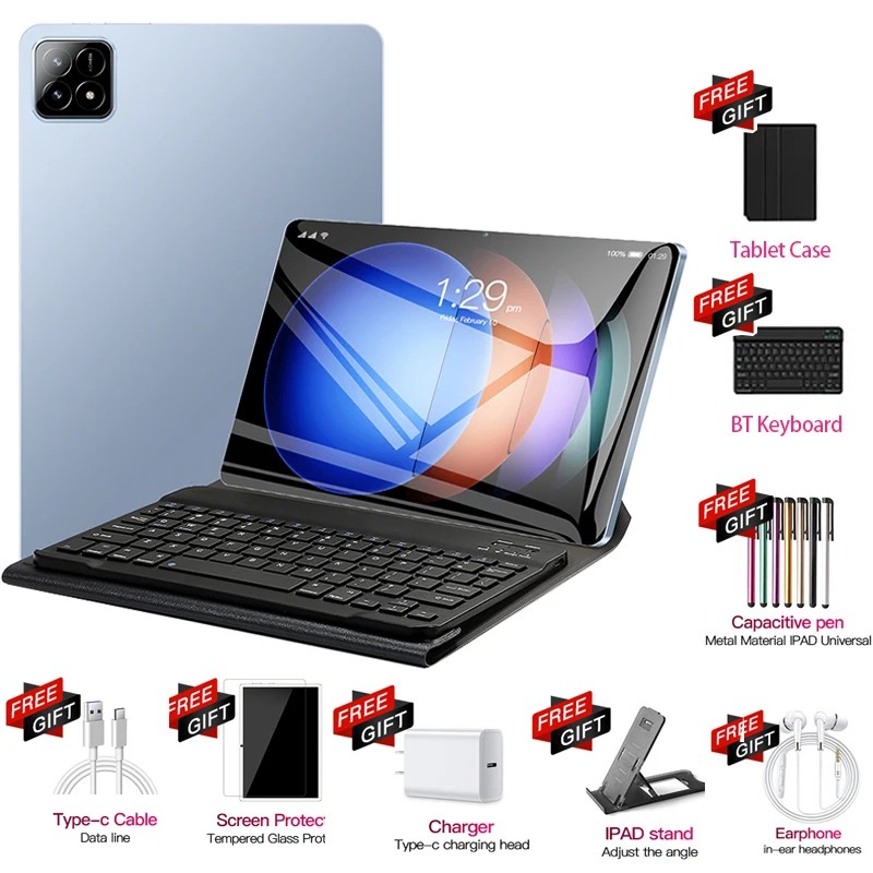 Tableta Pad 6S Pro: 11 pulgadas, HD 4K, Android 13, 5G, doble SIM