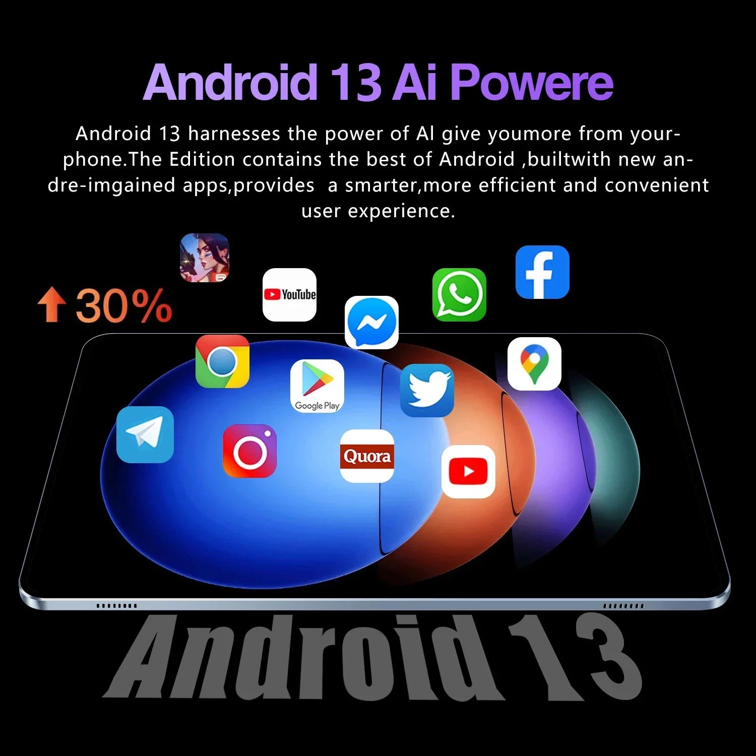 Tableta Pad 6S Pro: 11 pulgadas, HD 4K, Android 13, 5G, doble SIM