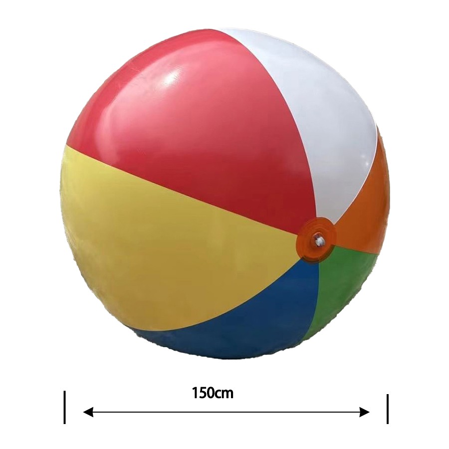 Balón de fútbol inflable de PVC grueso: juego acuático al aire libre y fútbol playa.