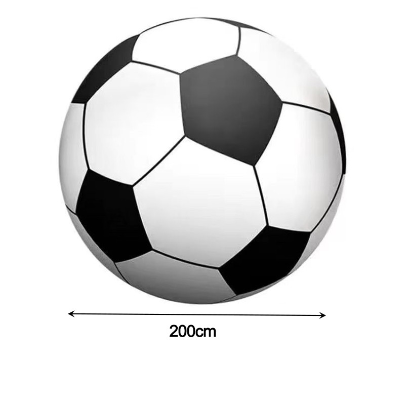 Balón de fútbol inflable de PVC grueso: juego acuático al aire libre y fútbol playa.