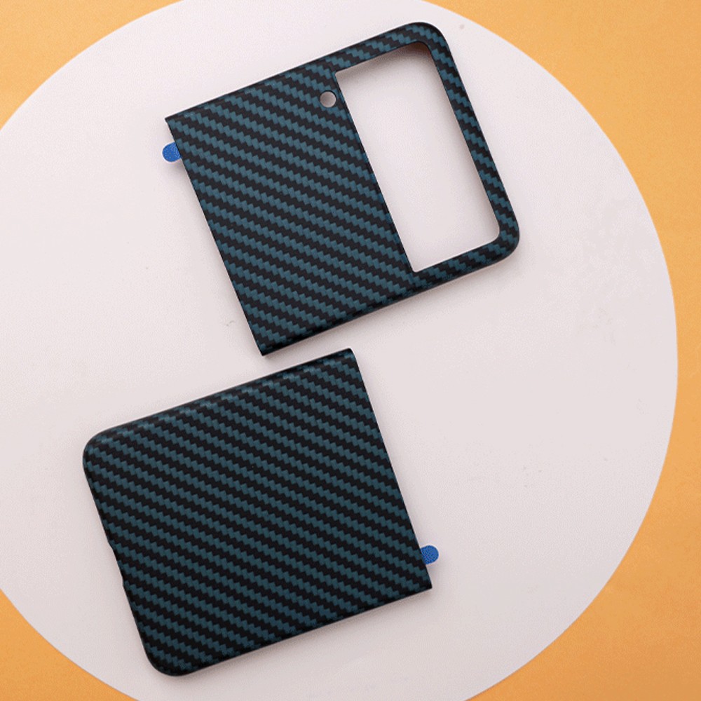 Funda de fibra de carbono pura QADIR para Samsung Galaxy Z Flip 3