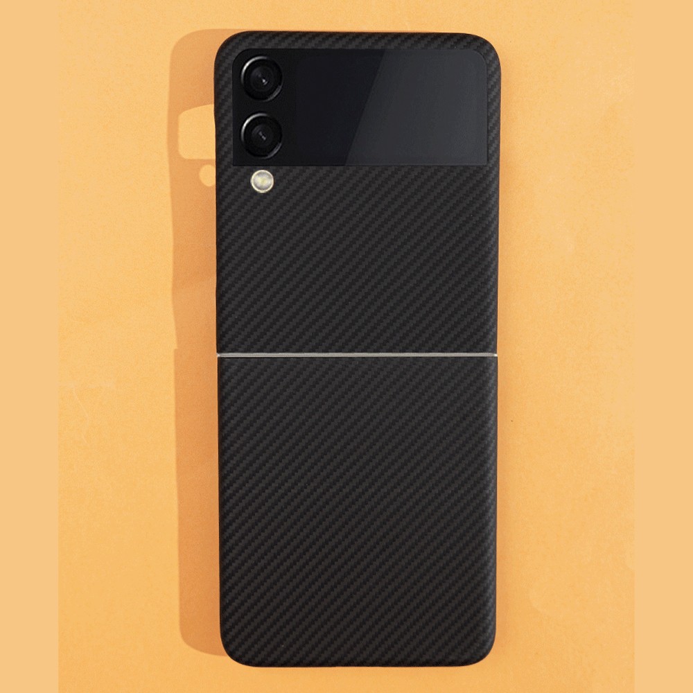 Funda de fibra de carbono pura QADIR para Samsung Galaxy Z Flip 3