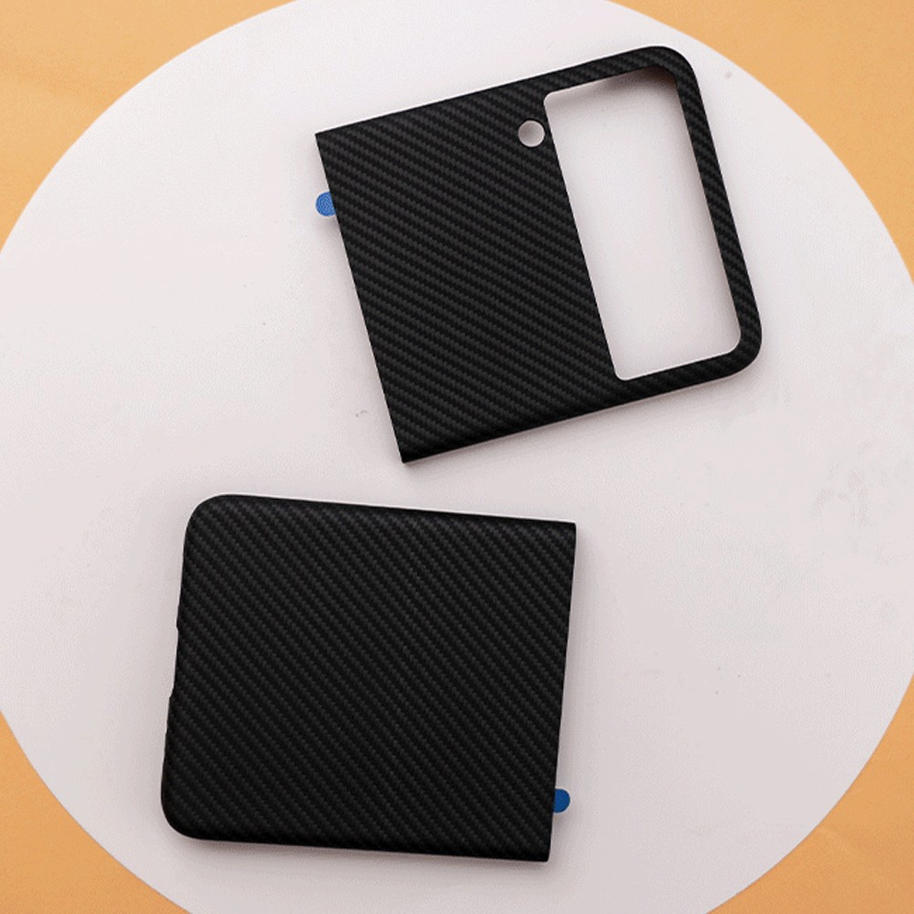 Funda de fibra de carbono pura QADIR para Samsung Galaxy Z Flip 3