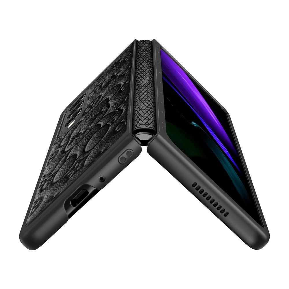 Funda con bisagra y diseño de oso para Samsung Galaxy Z Fold