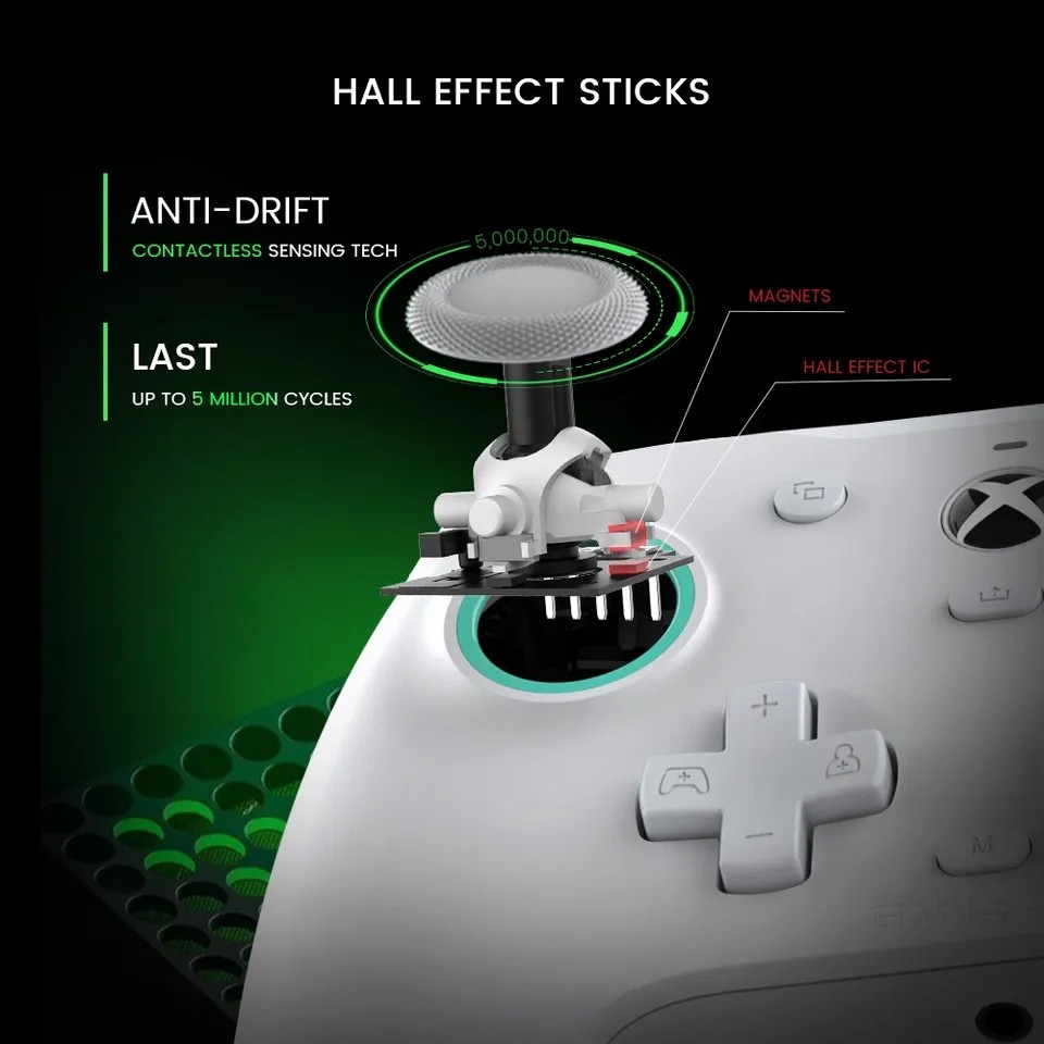 Mando para Xbox GameSir G7 SE: mando con cable y joystick de efecto Hall