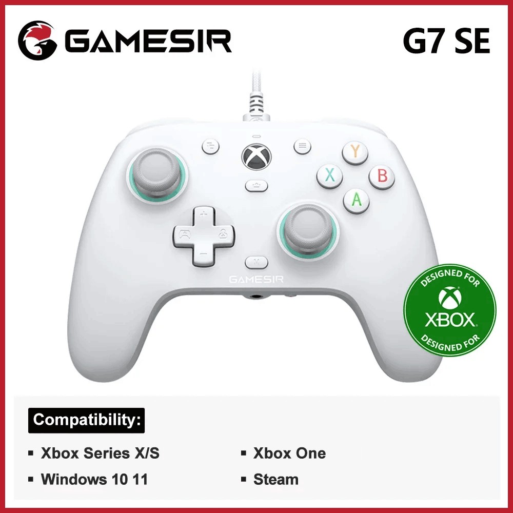 Mando para Xbox GameSir G7 SE: mando con cable y joystick de efecto Hall