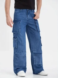 Pantalones rectos holgados con bolsillos para hombre, pantalones cómodos para hombre, estilo urbano.
